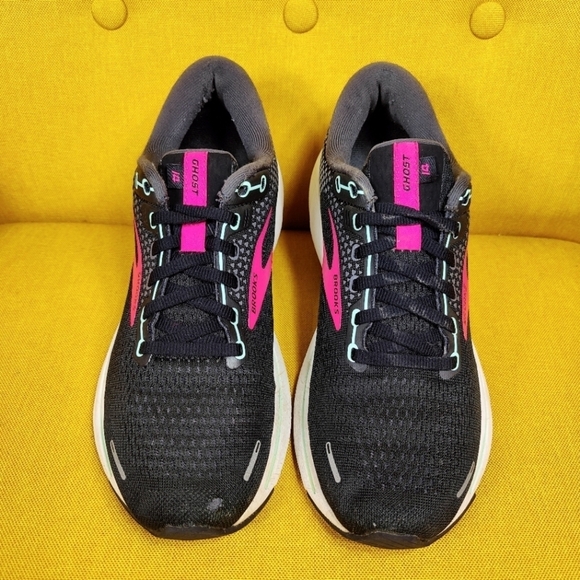 Brooks Ghost 14 Road Running Athletic Sneaker Comfort Women Shoes Sz 9B (Medium) - Picture 4 of 11